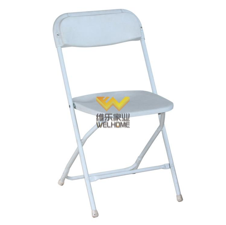 White Metal Folding Chair for outdoor event